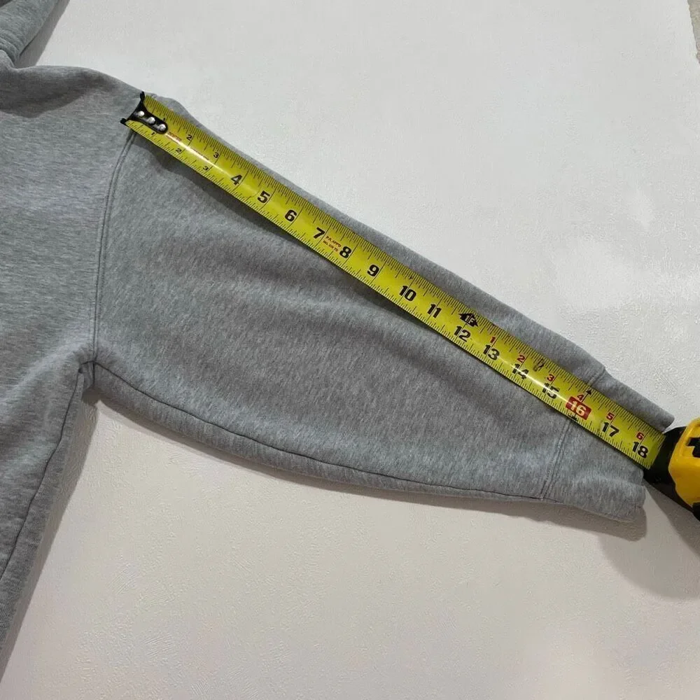 Athleta Gray Fleece Hoodie Size XL Women’s Cozy Pullover Sweatshirt